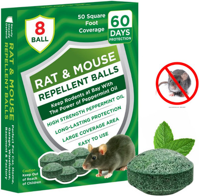 Dr.PestGo Strong Rat Repellent Spray for Car Wiring and Battery Protection(8 Units)