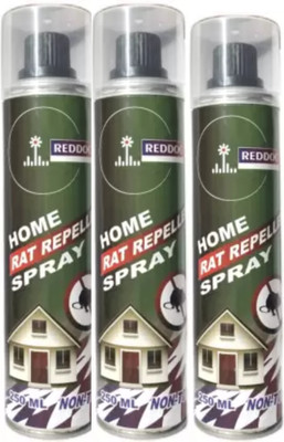 reddoc No Entrys home Rat Spray For Home office and godowns(3 x 250 ml)