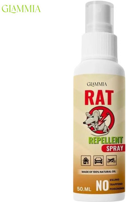 GLAMMIA Rat Repellent Spray | Child Safe For Warehouse For Rodent Prevention(50 ml)