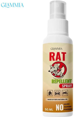 GLAMMIA Rat Repellent Spray | Reliable For Vehicles For Pest Management(50 ml)