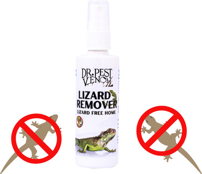 Dr.Pest Venom ORGANIC Lizard Repellent Spray Natural Extracts | Office Corners Use(100 ml)