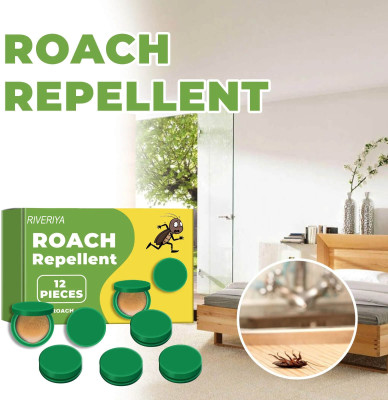 RIVERIYA Cockroach Killer Gel-Roach Repellent Gel Safe for Pets and Children(12 Units)