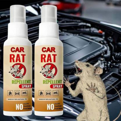 LootZoo Rat Repellent Spray Organic Formula – Safe Around Food(2 x 100 ml)
