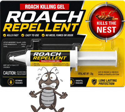 Dr.PestGo Cockroach Killer Gel for Kitchens and Bathrooms with Long Lasting Protection(20 ml)