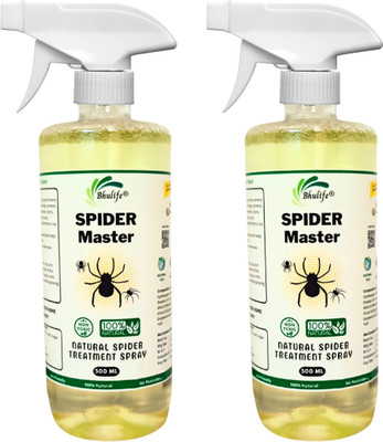 BhuLife Herbal Spider Repellent Spray |Effective Makdi Marne Ki Spray(2 x 500 ml)