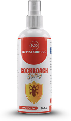 ND PEST CONTROL Cockroach Spray | Instant Cockroach Repellent Spray for Kitchen, Bathroom(200 ml)