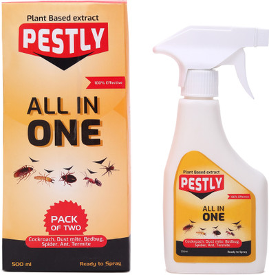 Pestly ALL IN ONE PEST AND INSECT REPELLENT SPRAY| 500 ML(2 x 250 ml)