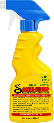 Home-Secure Snake Shield Natural Snake Repellent Spray, Herbal Non Toxic Snake Repellent(280 ml)