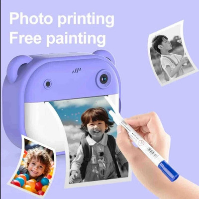 RIGHT SEARCH AD0-3453 Instant Print Camera for Kids HD Digital Video Camera Instant Camera(Multicolor)
