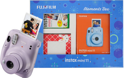 FUJIFILM Instax Mini 11 Moments Box Instant Camera(Purple)
