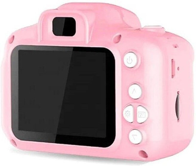 VISSHI Kids Camera 13MP 1080P HD digital camera with games and Video Recording Instant Camera(Pink)