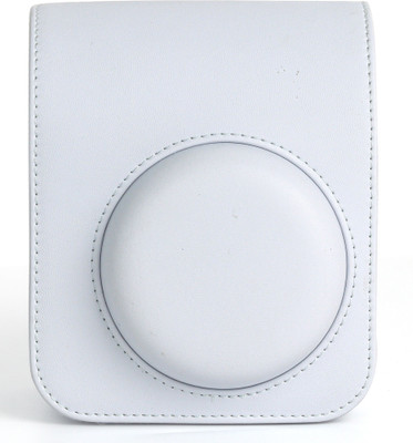 Zenko Instax Mini 12 Clay White Protective Camera Case PU Leather Carrying Bag case  Camera Bag(White)