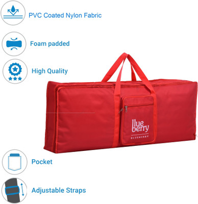 BLUEBERRY KB40 Red Bag For Casio CTK-3500 Keyboard, Keyboard Bag