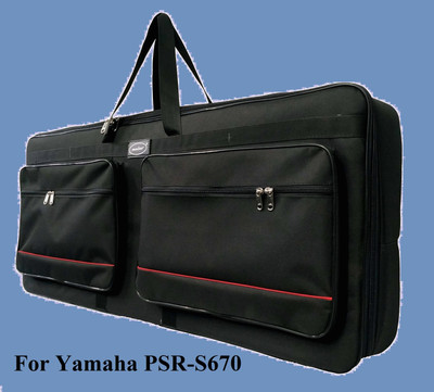 MALAV YAMAHA PSR-S670 Synthesizer Padded Cover Bag with Shoulder Straps & Pockets Keyboard Bag