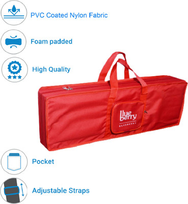 BLUEBERRY KB10 Red Bag For Casio SA 50 Keyboard, Keyboard Bag