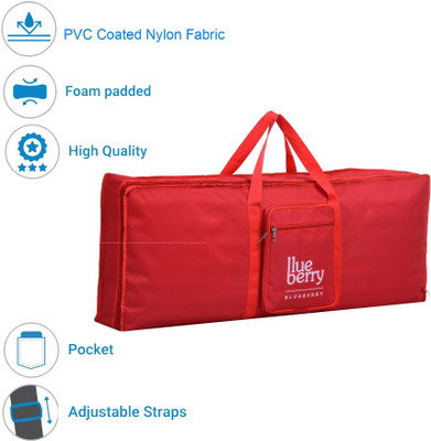 BLUEBERRY KB40 Red Bag For Casio CTK-2500 Keyboard, Keyboard Bag