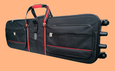 MALAV Roland XPS-60 Synthesizer Case Bag of Steel Frame with Wheel (Flight Case) Keyboard Bag
