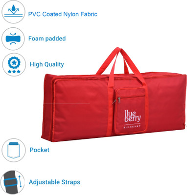 BLUEBERRY KB40 Red Bag For Casio CT-S200 Keyboard, Keyboard Bag