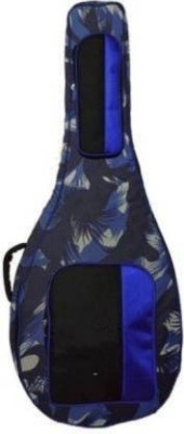 BAKHE HUB Acoustic Guitar Bag { Side blue Army Pattern } Best Quality For Guitar Bag