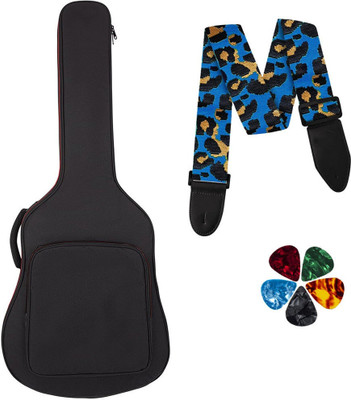 AMG Music 41inch Highly Padded Waterproof Guitar Bag for Acoustic Electric Bass Guitars Guitar Bag