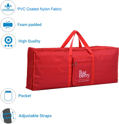 BLUEBERRY KB40 Red Bag For Casio CT-S100 Keyboard, Keyboard Bag