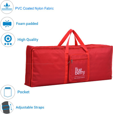 BLUEBERRY KB40 Red Bag For Yamaha PSR-E360 Keyboard, Keyboard Bag