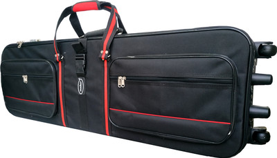 MALAV YAMAHA MODX6+ MODX6 Synthesizer Bag of SteelPlated Frame(circumference)-Wheels Keyboard Bag