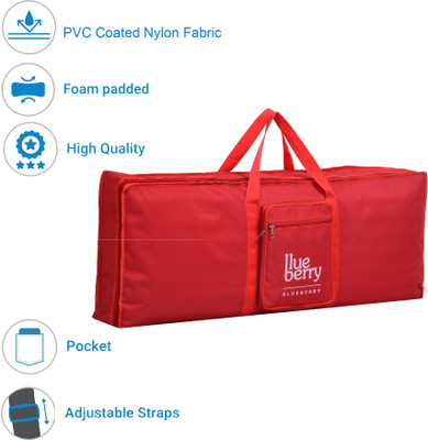 BLUEBERRY KB40 Red Bag For Casio CTK-1550 Keyboard, Keyboard Bag