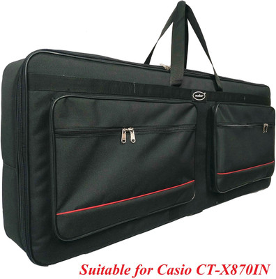 MALAV CASIO CT-X870IN Keyboard Padded Bag with Waist Belt Keyboard Bag