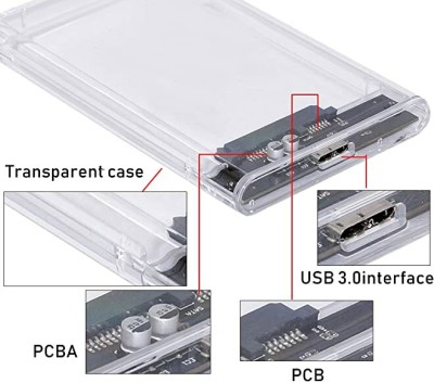 Kizma Laptop Hard Drive cashing 1 TB All in One PC's Internal Hard Disk Drive (HDD) (Hdd enclosure 2.5 Transparent Cashing For Laptop Hard Drive)(Interface: SATA, Form Factor: 2.5 Inch)