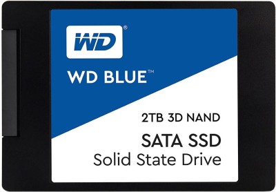 WD Blue 3D 2 TB Laptop Internal Solid State Drive (SSD) (WDS200T2B0A)(Interface: SATA III, Form Factor: 2.5 Inch)