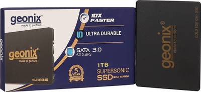 GEONIX SSD GOLD 1 TB Desktop, Laptop, All in One PC's Internal Solid State Drive (SSD) (SUPERSONIC1024GB)