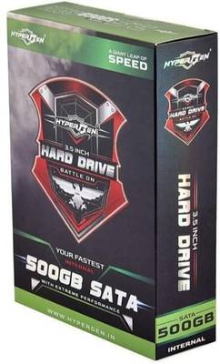 HYPERGEN GD HYPERGEN 3.5 Inch 500GB HDD SATA Hard Drive for Your PC With 2 Year Warranty 1 TB Desktop Internal Hard Disk Drive (HDD) (HPG035HD1TBSR)