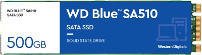 WESTERN DIGITAL WD Blue M.2 500 GB Desktop, Laptop Internal Solid State Drive (SSD) (WDS500G3B0B)(Interface: M.2, Form Factor: M.2)