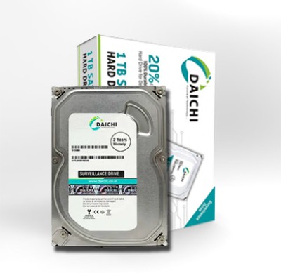 DAICHI LATEST 1 TB Desktop, Surveillance Systems Internal Hard Disk Drive (HDD) (1TB)(Interface: SATA, Form Factor: 3.5 inch)