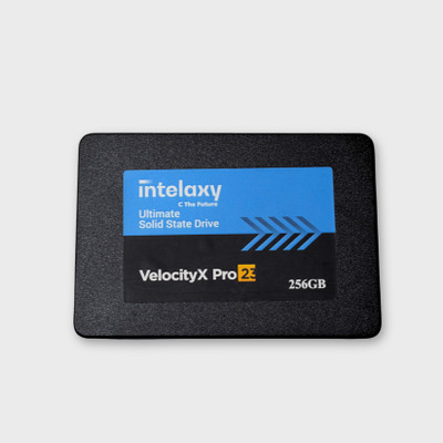 Intelaxy SATA 256 GB Laptop, Desktop Black M.2 Internal Solid State Drive (SSD) (Solid State Drive SATA III 3 Durable Storage Device|Speed - 520/480 MB/s)(Interface: M.2, Form Factor: 2.5 Inch)
