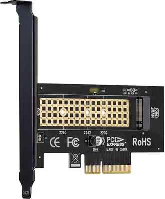 Zomei Mac Pro 2009, 2010 and 2012 1 GB Desktop Internal Solid State Drive (SSD) (Universal M.2 NVMe to PCI-E X4 Adapter Compatible M.2 NVme 2230/2242/2260/2280)(Interface: PCIe NVMe, Form Factor: M.2)