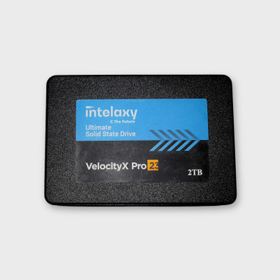 Intelaxy SATA 2 TB Laptop, Desktop Black SATA Internal Solid State Drive (SSD) (Solid State Drive Durable Storage Device|Speed - 560/500 MB/s)(Interface: SATA, Form Factor: 2.5 Inch)
