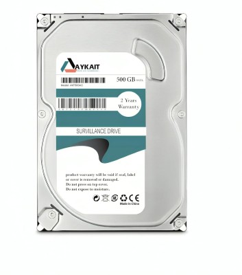 Aykait 500 Internal HDD-3.0 For 2 Years Warranty 500 GB Desktop, All in One PC's Internal Hard Disk Drive (HDD) (500GB Internal HDD-3.0 For Pc, PS4 And Xbox Windows Mac 2 Years Warranty)(Interface: SATA, Form Factor: 3.5 inch)