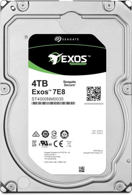 Seagate 4TB EXOS7E8 SERIES 1 TB Network Attached Storage, Servers Internal Hard Disk Drive (HDD) (ST1000NM0008)(Interface: SATA, Form Factor: 3.5 inch)