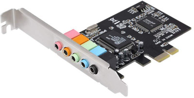 Tobo PCI-E Audio Sound Card Desktop CMI8738 5.1 Multichannel Sound Card TD-749PC Card SPDIF Internal Sound Card(5.1 Audio Channel)