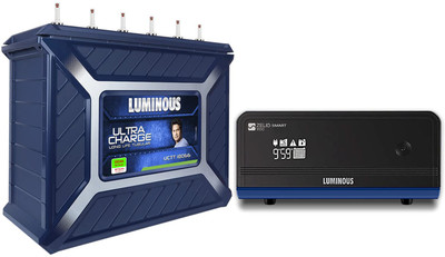 LUMINOUS Zelio Smart 1100 with UCTT 18066 Tubular Inverter Battery(150 Ah)