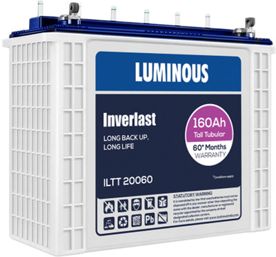 LUMINOUS ILTT 20060 Tubular Inverter Battery(160 Ah)