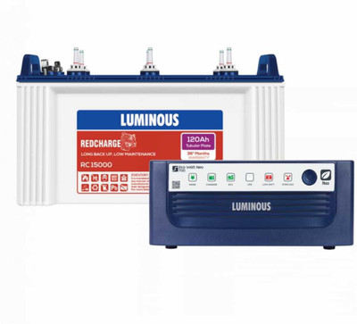 LUMINOUS ECO WATT NEO 700_RC15000 Tubular Inverter Battery (120AH)