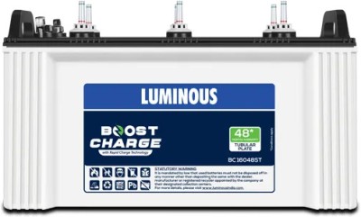 LUMINOUS Boost Charge BC 16048ST Tubular Inverter Battery(135ah)