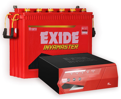 EXIDE Inverterz Magic 1125 VA Inverter with IMTT 2000 Tubular Inverter Battery(200)