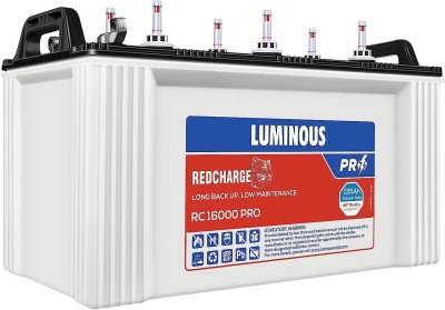 LUMINOUS RC 16000 PRO Tubular Inverter Battery(135Ah)