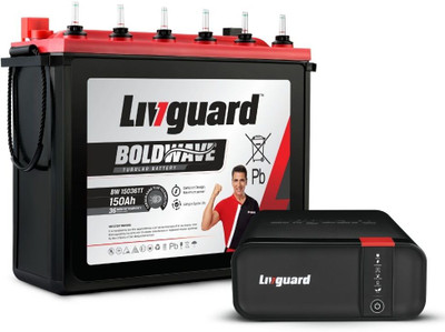 Livguard Tubular Inverter Battery(150 Ah, Sineverter Pro 900VA/12V Sinewave Inverter with Value Plus Tall)