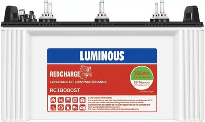 LUMINOUS RC18000ST Tubular Inverter Battery(150)