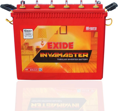 EXIDE 60 Months Warranty Tubular Inverter Battery(200 Ah, IMTT2000 Tall with 60*Month Warranty)